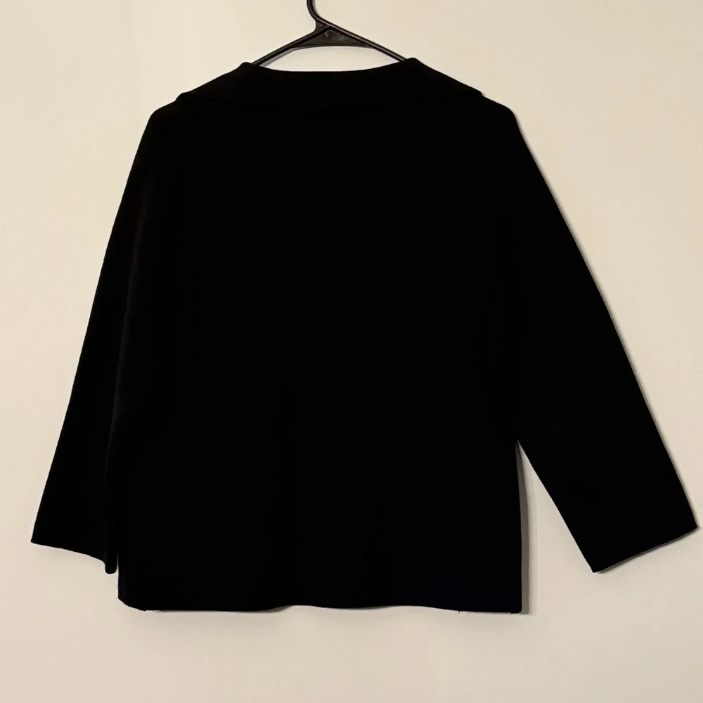 🌹 Alberto Imports Vintage Italian Embroidered Beaded Sweater | Made in Italy - Picture 7 of 10